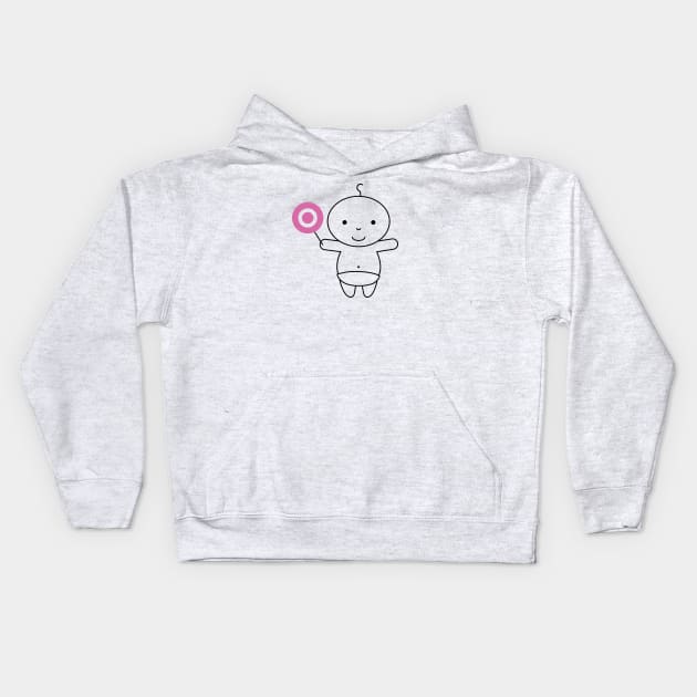 It's a Girl Kids Hoodie by Heyday Threads